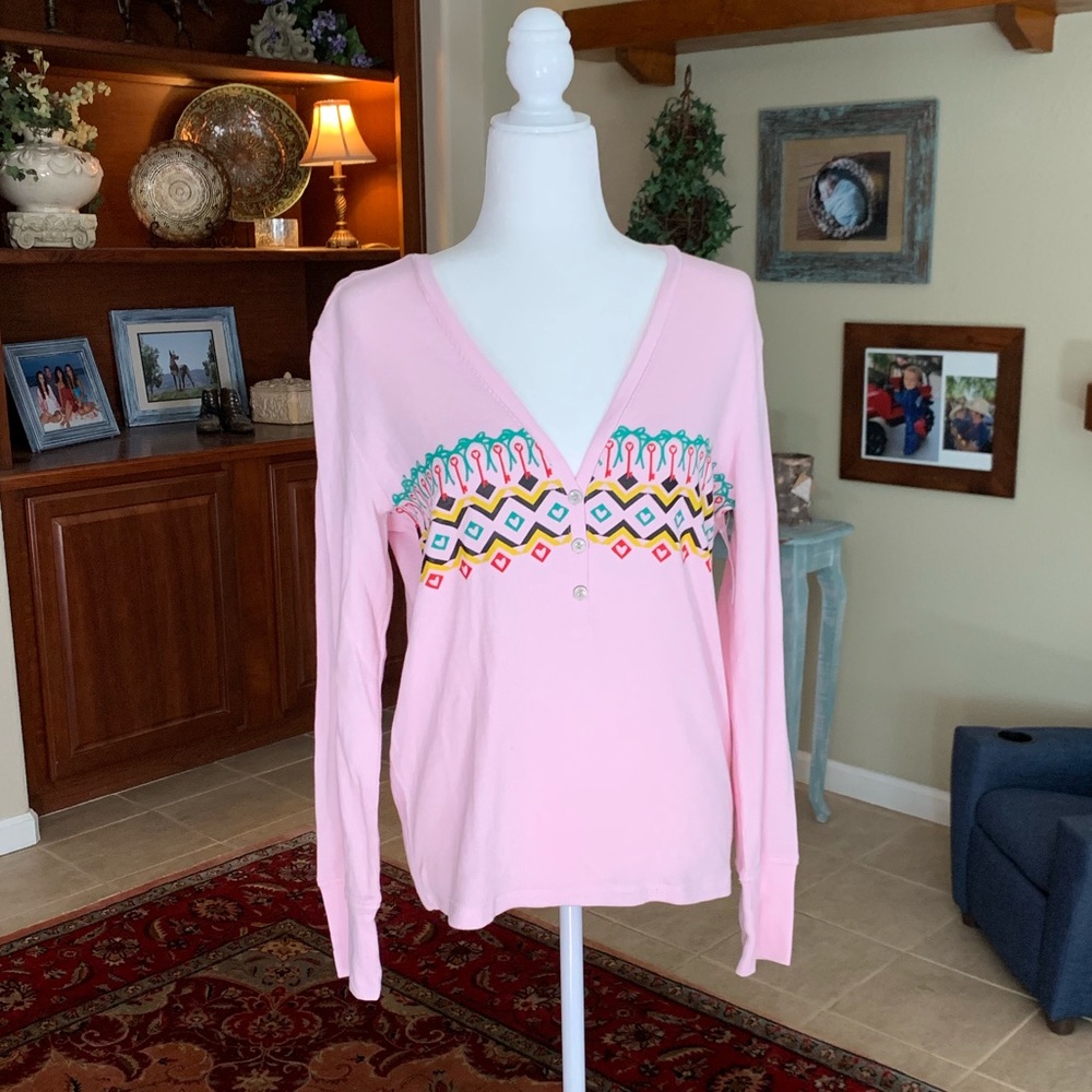Victoria secrets thermal longsleeve shirt